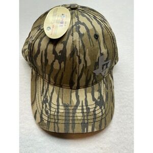 Paramount Mossy Oak Texas Camo Hat OSFM Snapback Bottomland Hunting Cap Mens NWT